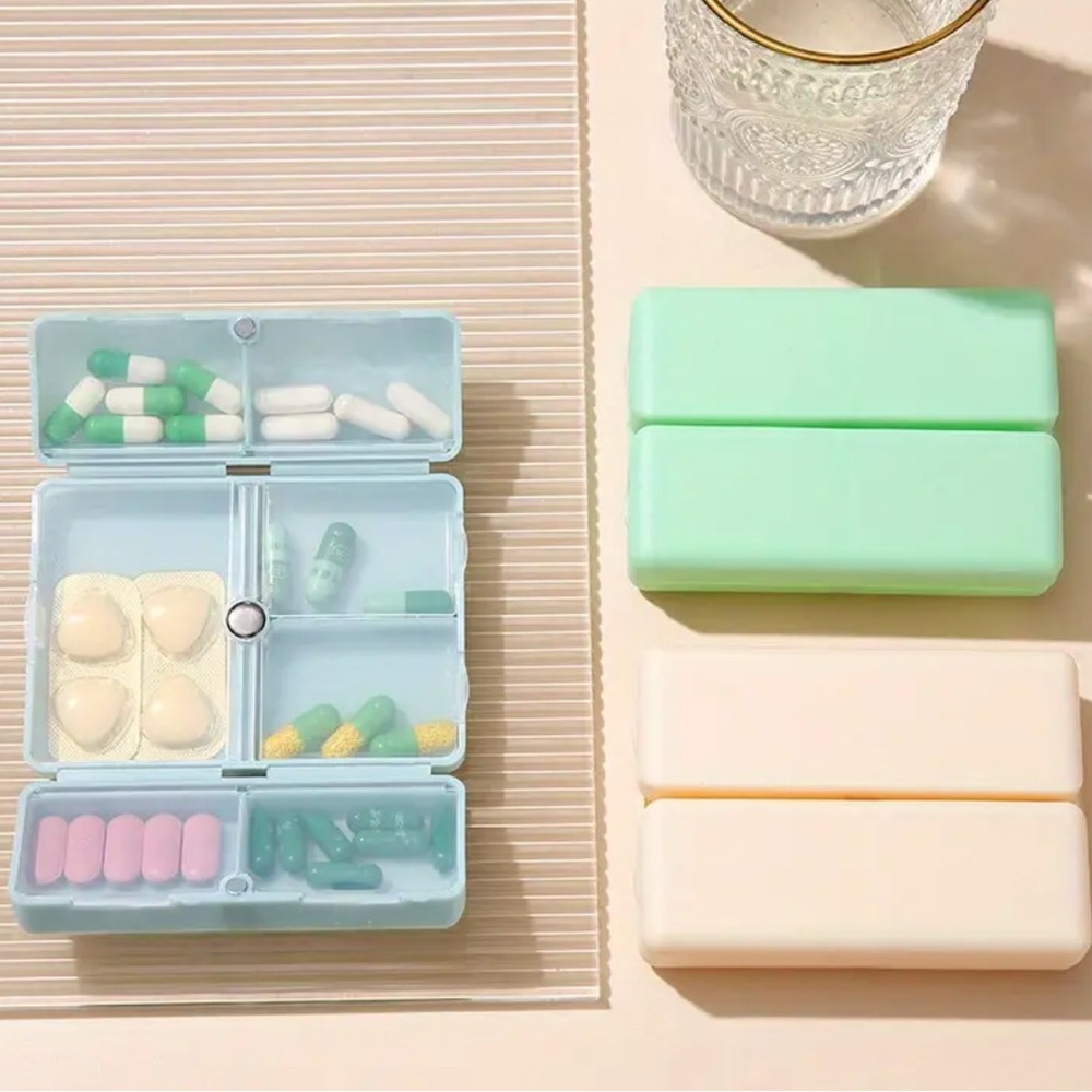 Mint Green and Cream Storage Organizer